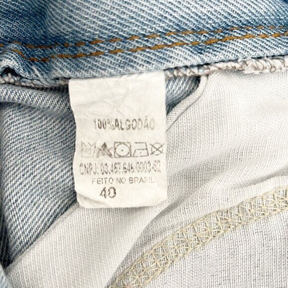 Gata Denim Jean Shorts Distressed - Picture 9 of 9